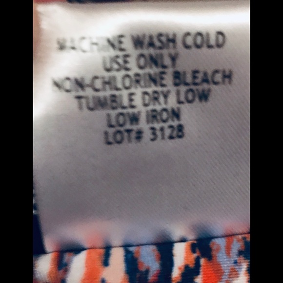 Anthony Richards Print Dress With Waist Detail - Picture 6 of 7